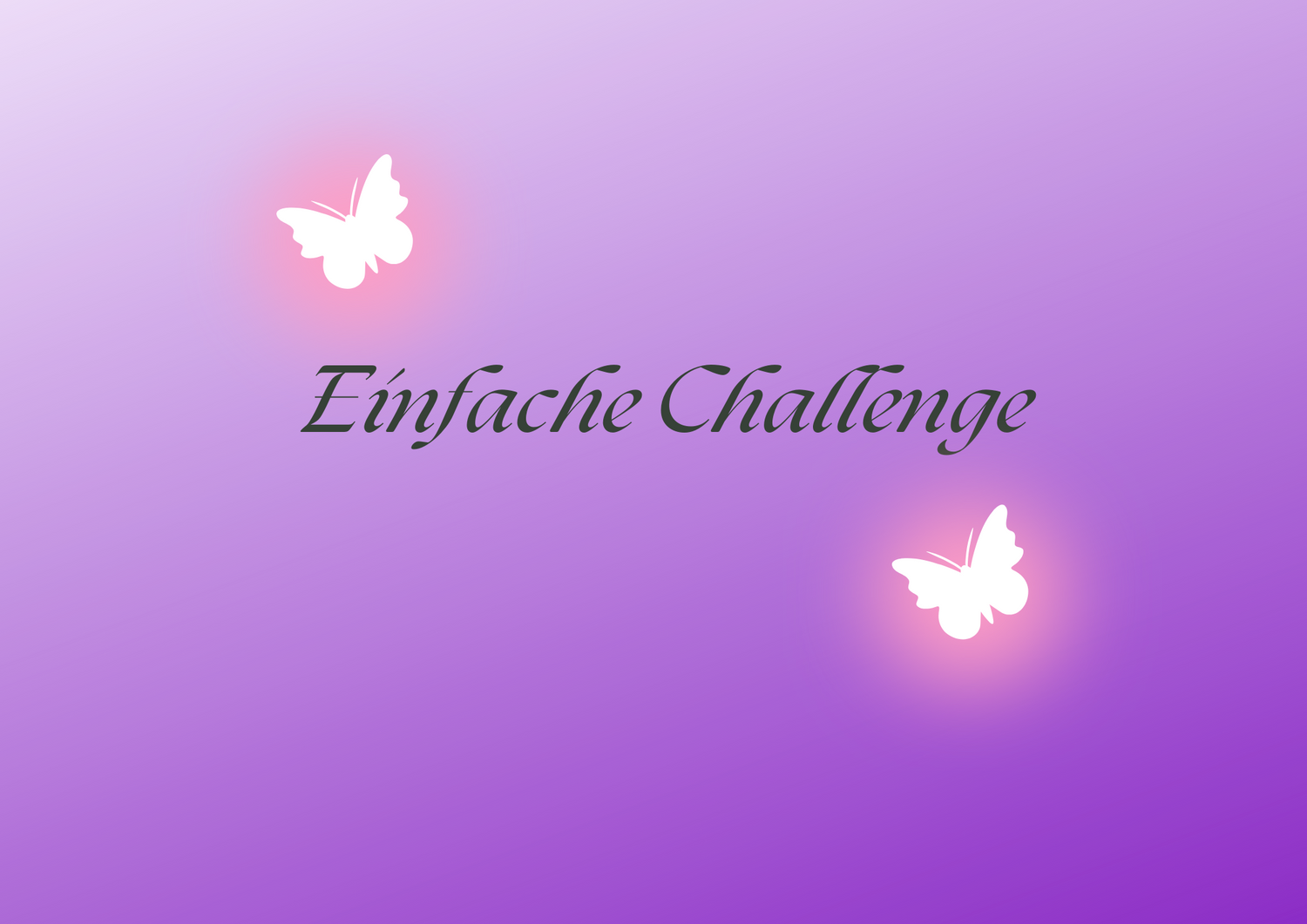 Einfache Challenge