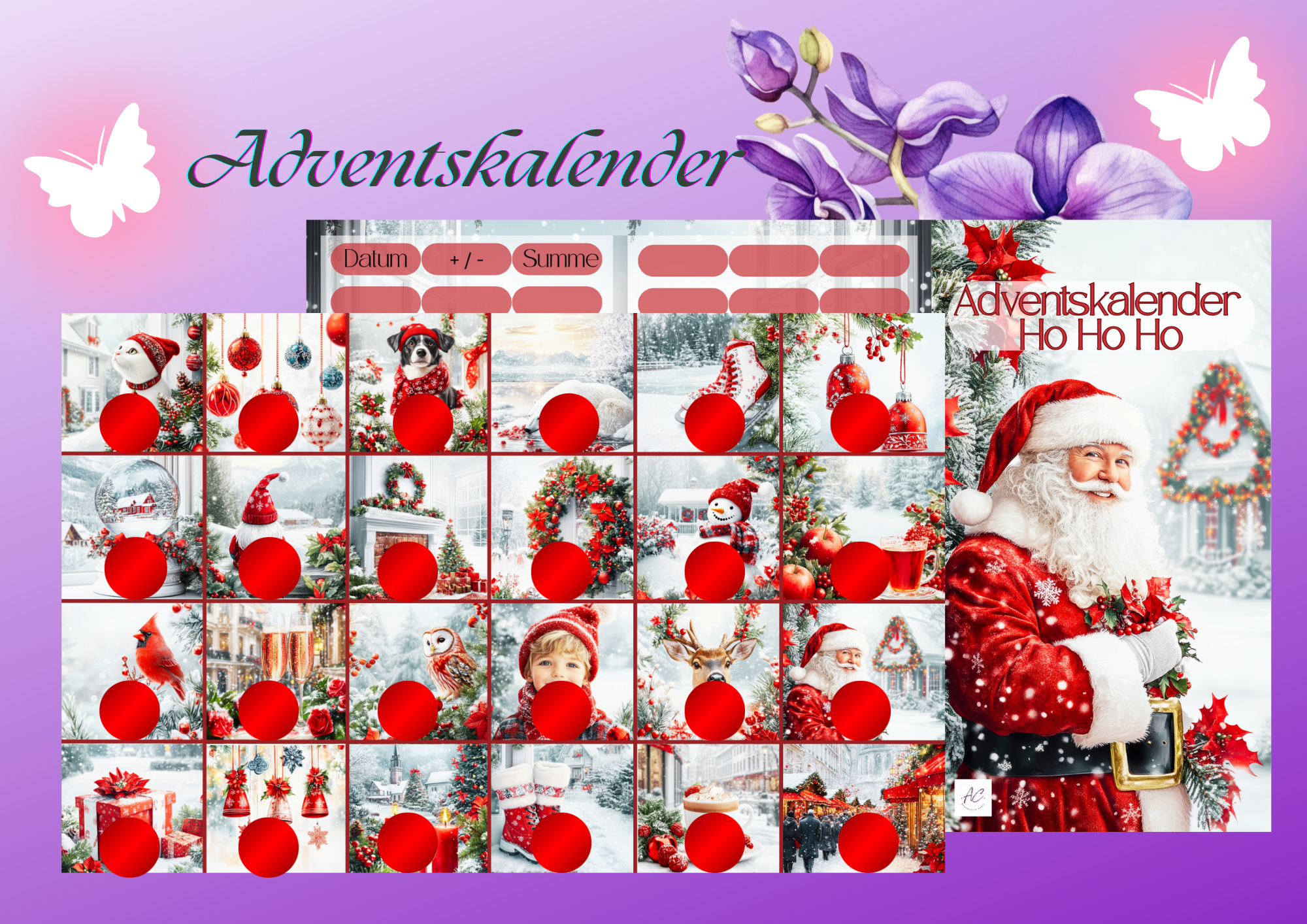Adventskalender Ho Ho Ho