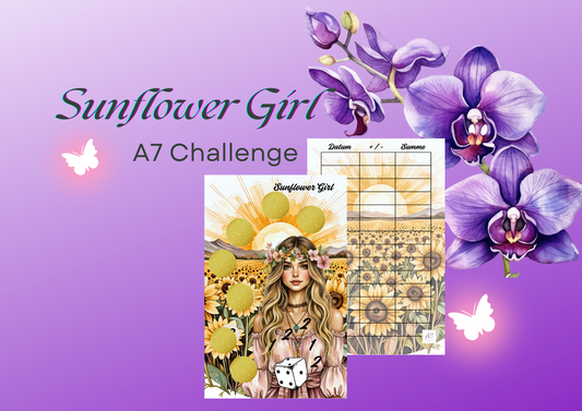 A7 Sunflower Girl
