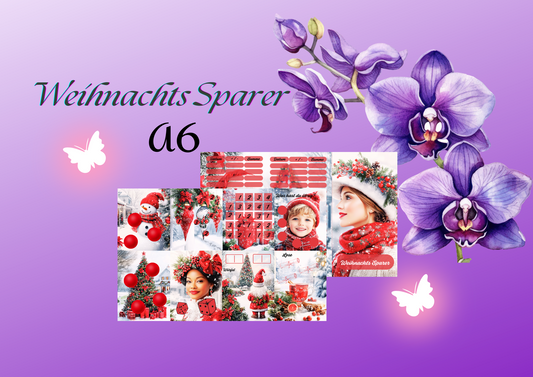 A6 Weihnacht`s- Sparer